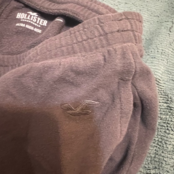 Hollister Dark Gray High-Rise Cargo Sweatpants - Picture 4 of 6